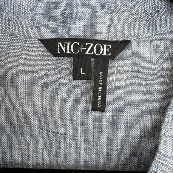 NIC & ZOE Linen Shirt - Picture 2 of 4